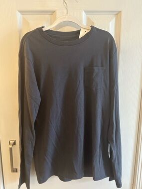 NWT Crewcuts Boys Long Sleeve Pocket T-Shirt